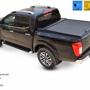 NISSAN NP300 D23 Navara double cab 2016+ SOT 1314 black matt copricassone - copertura cassone