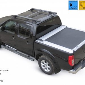 NISSAN Navara D40 156cm doppia cabina SOT 130 alluminio anodizzato copricassone - copertura cassone