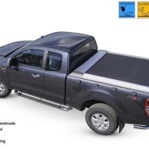 Laderaumabdeckung - Rollverdeck für FORD Ranger Space Cab 2007-2011 SOT 1303 Aluminium eloxiert