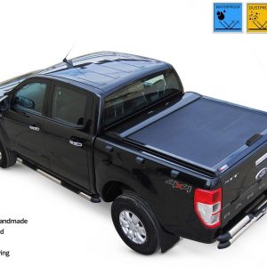 Laderaumabdeckung - Rollverdeck für FORD Ranger Double Cab 1998-2007 SOT 130 black matt