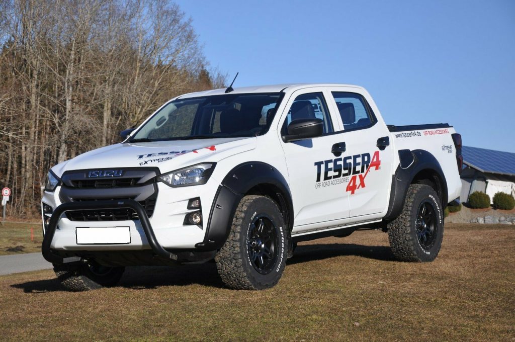 Isuzu D-Max + Tesser4x4 + Hurter Umbau