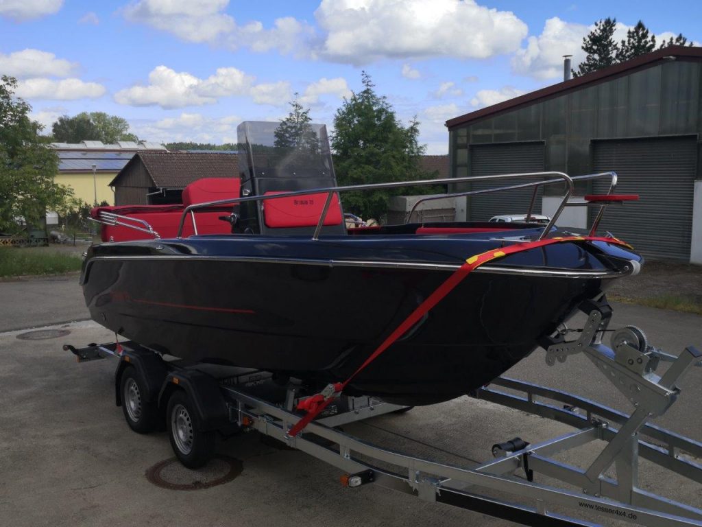 FORD RANGER Wildtrak + Motorboot MINGOLLA 19 + SUZUKI DF100 + 2to Trailer + Dachzelt