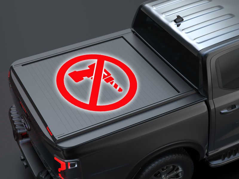 Laderaumabdeckung Tessera4x4 elektrisch ohne bohren