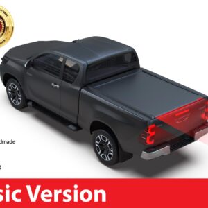 Tessera Roll+ Laderaumabdeckung "Basic" für Toyota Hilux Revo 2016+ S/C EXTRAKABINE TESS 1417 ROLL black matt