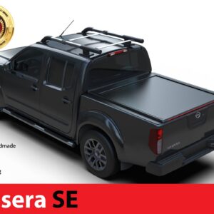 Laderaumabdeckung Rollverdeck Tessera SE manuell für Navara D40 (SHORTBED 156cm) TESS 150 SE black matt