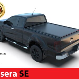 Laderaumabdeckung Rollverdeck Tessera SE manuell für Ford Ranger XL/XLT S/C ab 2012+ & 2016+ & 2020+ TESS 1507 SE black matt