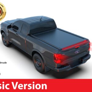 Tessera Roll+ Laderaumabdeckung Rollverdeck manuell "Basic" für FORD Ranger T6.2 (P703) S/C TESS 14070 ROLL black matt