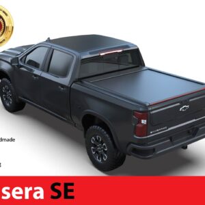 Laderaumabdeckung Rollverdeck Tessera SE manuell für Chevrolet Silverado 2023+ D/C TESS 1525 SE black matt