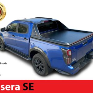 Laderaumabdeckung Rollverdeck Tessera SE manuell für ISUZU D-Max 2021+ mit OEM Rollbar D/C TESS 150411 SE black matt