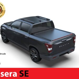 Laderaumabdeckung Rollverdeck Tessera SE manuell für SsangYong Musso Rexton Sports 2018+ D/C TESS 15082 SE black matt