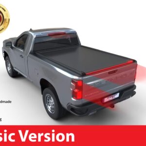 Tessera Roll+ Laderaumabdeckung "Basic" für Chevrolet Silverado 2019+ standard bed TESS 1428 ROLL black matt