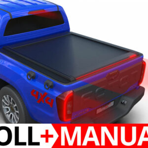 Tessera Roll+ Laderaumabdeckung Rollverdeck manuell "Basic" für Foton Tunland G7 2019+ TESS 1440 ROLL black matt